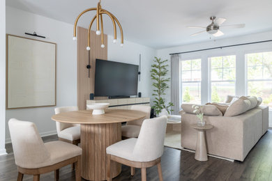 Transitional home design photo in Atlanta