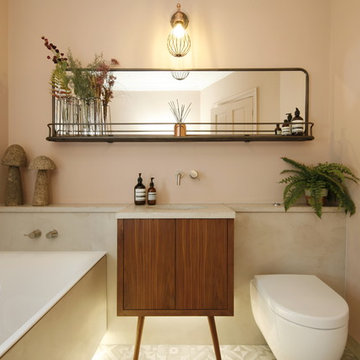 Relaxing Bathroom, Kensal Rise by Born & Bred Studio