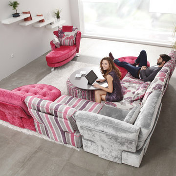 Arianne Love Modular Sectional Sofa by Famaliving California