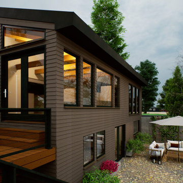 Saltbox Sunroom Addition