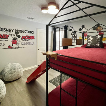 Mickey Mouse Themed bedroom