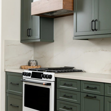 Sage Green Kitchen Remodel in Mission Viejo