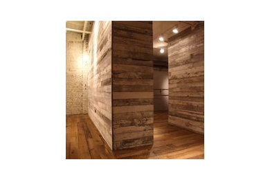 Inspiration for a craftsman living room remodel in Nashville