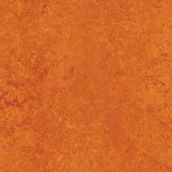 Forbo - Forbo Marmoleum Real, Orange Sorbet - 3241 - Flooring