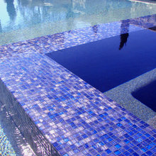 Pool mosaic tile