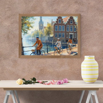 Designer-Approved Organic Pop Art Canvas Decor for Transitional Spaces