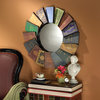 Lord Byron's Compendium of Books Metal Wall Mirror