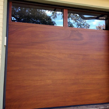 Cowart Door - Modern Wood Garage Doors