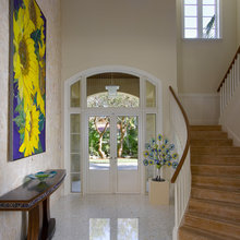stairs/front door