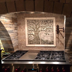 Residential Kitchen Backsplash - Tile