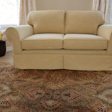 The Preserve Residence-after upholstery loveseat