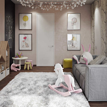 3ds max Architectural Visualization For Child’s Bedroom