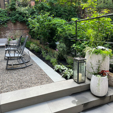 Manhattan UWS Brownstone romantic garden