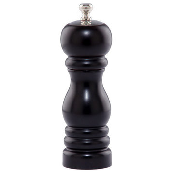 Chef Specialties Pro Series Duo Pepper Mill and Salt Shaker Combo, Ebony