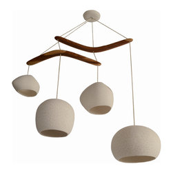 lightexture - Chandelier lighting: CLAYLIGHT BOOMERANG XL - Chandeliers