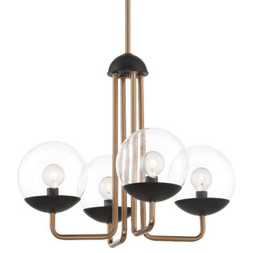 George Kovacs Lighting P1504-416 Outer Limits - 4 Light Chandelier
