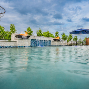 Frisco Waterfront & Fire Retreat | Outdoor Living Entertainment Hub