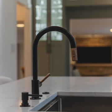 Sleek Elegance: Slim Shaker Cabinet Kitchen Renovation