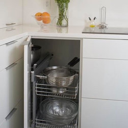 White Acrylic, Denver - Kitchen Cabinetry