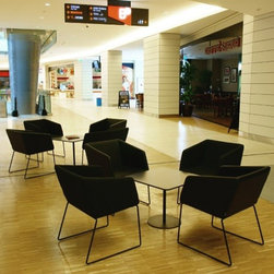 Box Sledge Armchair by B&T - Dining Chairs