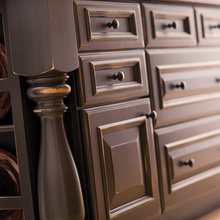 Antique paint finish