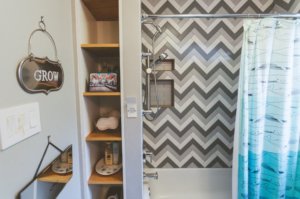 Eclectic Bathroom by Heather Banks