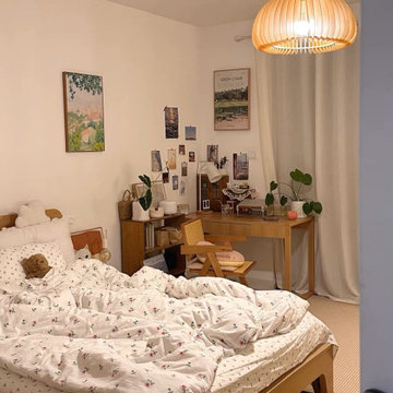 Wooden Pumpkin Pendant Lamp Project | Bedroom | Italy