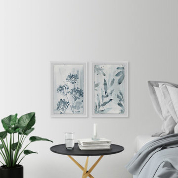 Mystery Blooms Diptych