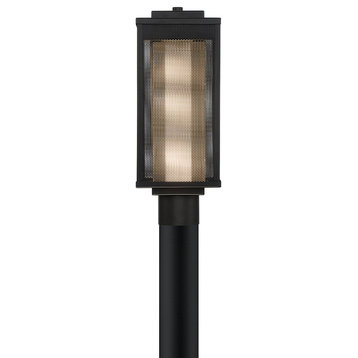 Eurofase Lighting 42719 Brama 17" Tall LED Outdoor Single Head - Black / Gold