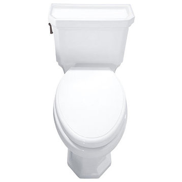 Kohler Kathryn Compact Comfort Height White One-Piece Toilet with Concealed