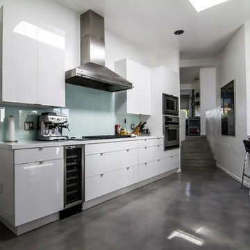 High Gloss White Kitchen