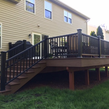 Timbertech Deck With Hot Tub