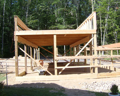 Saltbox Style Pole Barns