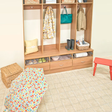 Organized Living Classica Cypress Live Mudroom