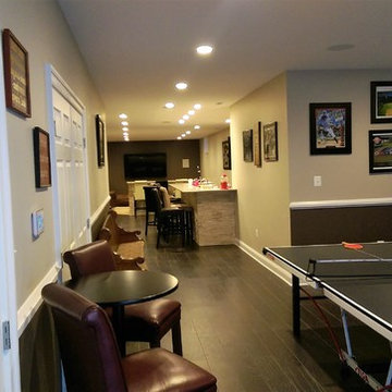 Sports Themed Basement Remodel Olney MD