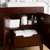 Ronbow 23" Venus Solid Wood Vanity Base Cabinet, Dark Cherry