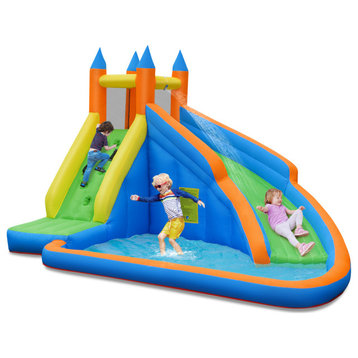 Inflatable Water Slide Bounce House Jumper Castle Moonwalk Without Blower