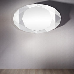 Decora Precious White Mirror - Deknudt Mirrors - Wall Mirrors