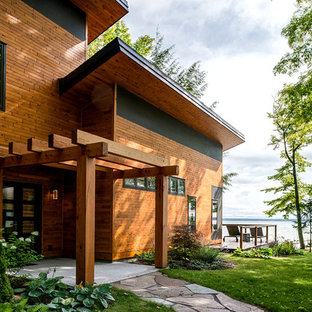 75 Beautiful Rustic Exterior Home Pictures & Ideas | Houzz