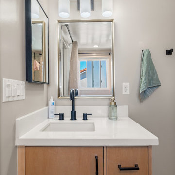 Modern Bathroom Remodel by Nextgen Home Builders in Torrance, CA