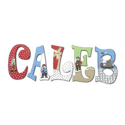 Custom Painted Pirate Letters - Wall Letters