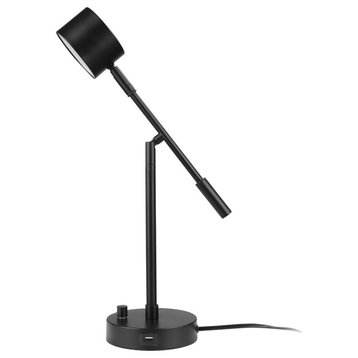 Globe Electric 91000624 Aristocrat 16" Tall LED Accent Desk Lamp - Matte Black