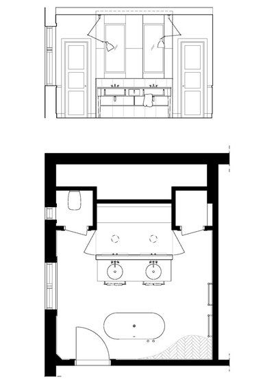 Nyklassisk Plantegn by Ryott Arkitektur