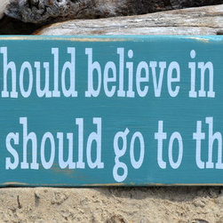 Handcrafted Beach House Decor Signs - Products