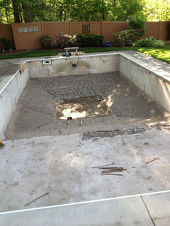 inground pool losing water in winter