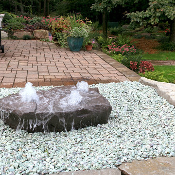 Manistique Falls Boulder Fountain