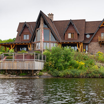 Concrete Log Siding Homes