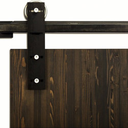 "The Conservative Horizontal" Barn Door Hardware by MAIDEN - Barn Door Hardware