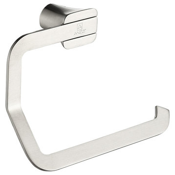 ANZZI Essence Series Toilet Paper Holder, Brushed Nickel