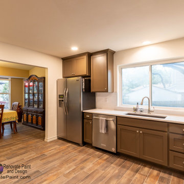 Contemporary kitchen and home updates